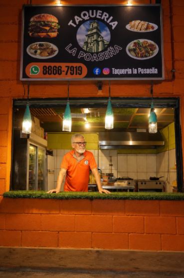Local de Taquería La Poaseña con tarjeta NFC de Trofico instalada